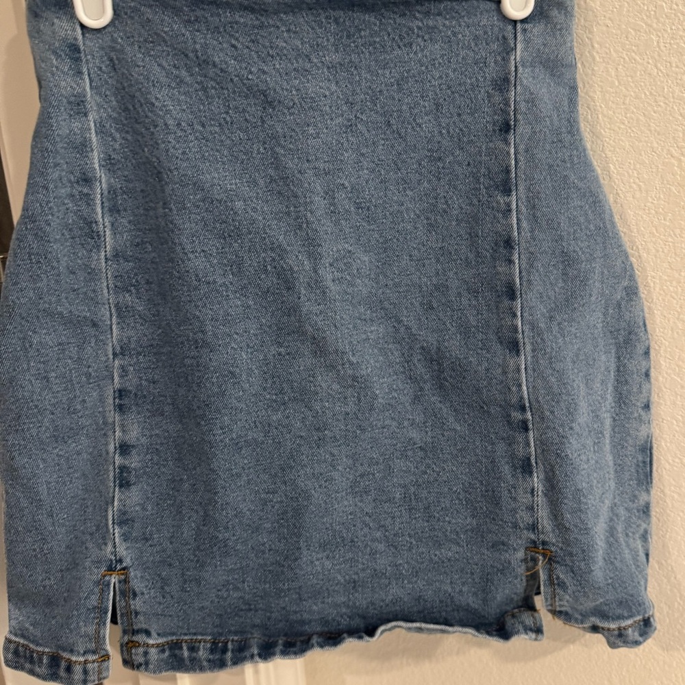 Blue Denim Skirt